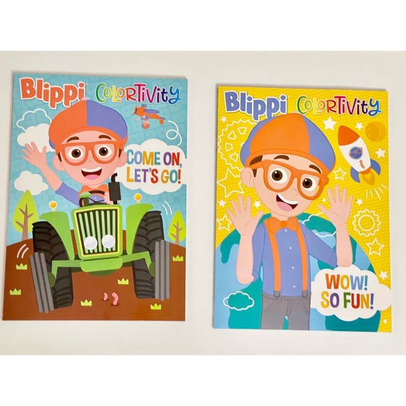 Blippi Coloring & Activity Book Set - Picture 1 of 2